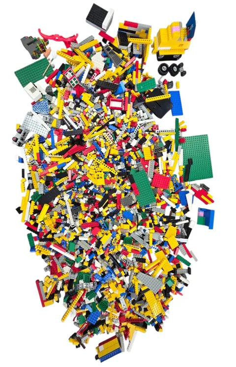 LEGO Bulk Lot of 7.5 Lbs Pounds Mixed Parts and Pieces Toy Toys Collection