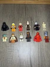 LEGO Star Wars Minifigure Lot (Gar Saxon, Count Dooku, Palpatine, ObiWan, Yoda)
