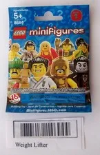 Lego WEIGHT LIFTER Series 2 minifigure 8684 NEW SEALED UNOPENED Verified Barcode