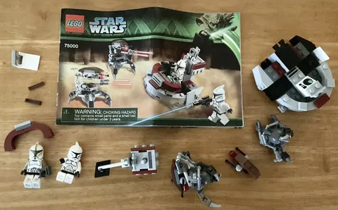 Lego Star Wars Clone Troopers v. Droidekas #75000 Estate Find