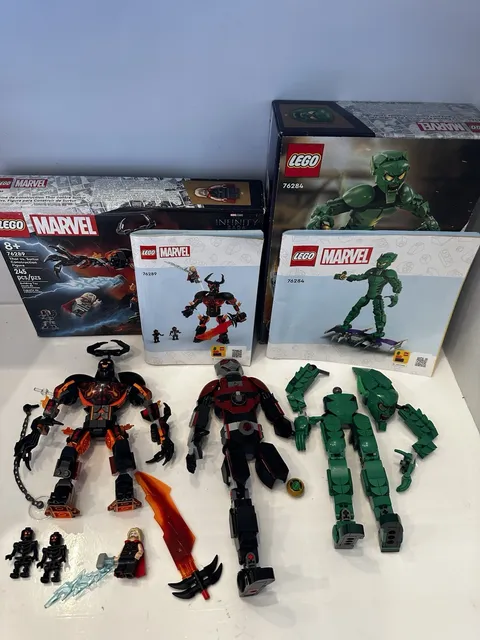 LEGO Marvel Mixed Lot  Used Sets 76289; 76284 Incomplete