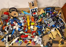 Lego Bionics Technics 3Lb 12oz Lot Various Themes Pieces No Minifigures