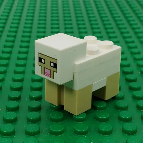 LEGO Minecraft Animal - Brick Built Sheep - 21127 21114 21125 Minifigure