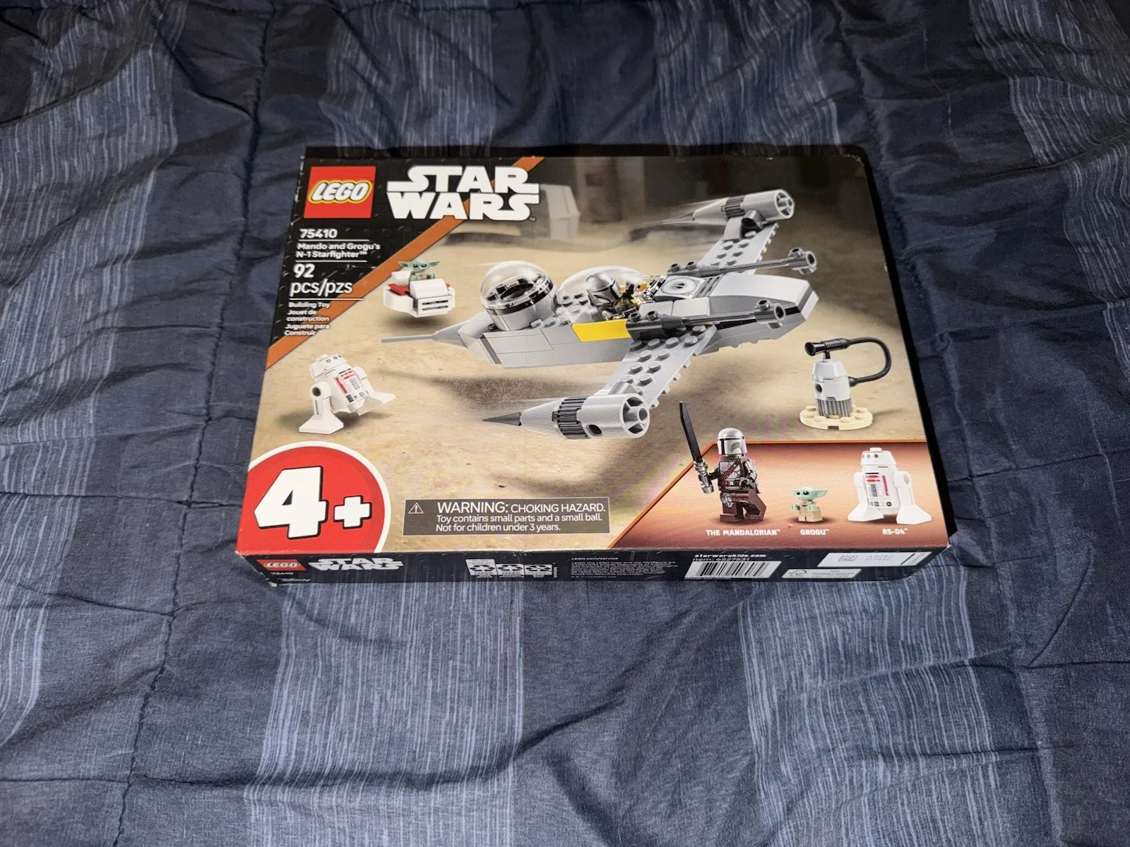 Brand New LEGO Star Wars Set 75410 Mando and Grogu's N-1 Starfighter Mandalorian