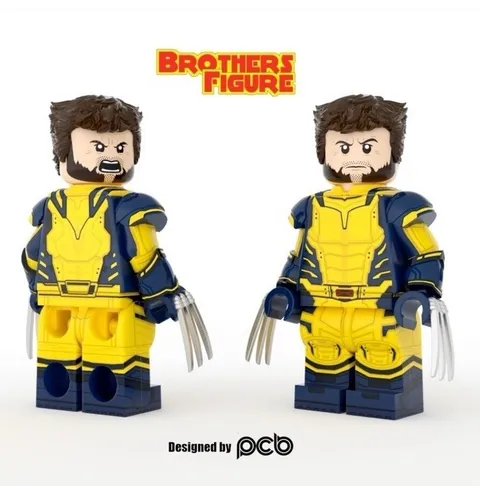 Phoenix Customs C Brothers Figure Wolverine Normal + Damaged Version