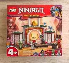 LEGO NINJAGO Dragons Rising Ninja Spinjitzu Temple 71831 158pc Set 4+