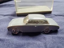 Rare LEGO H0 1:87 Set: Ford Taunus 17M with Original Garage (60s, Vi
