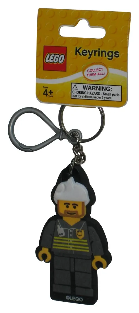 LEGO MZB Imagination Foam Gray MiniFigure Keychain LGO1904