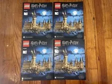 LEGO - Harry Potter Hogwarts Castle - 71043 - Instruction Manual Only Book 1-4