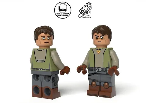 LEGO Star Wars Light Custom LC  Kanan Jarrus Custom Minifigure