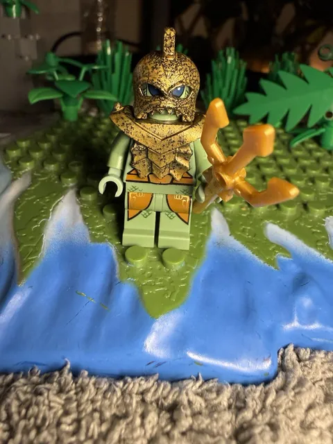 LEGO ATLANTIS PORTAL EMPEROR Minifigure atl013 ( NO CRACKS )