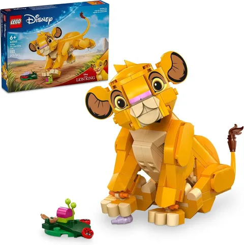 LEGO Disney Simba The Lion King Cub Building Toy 222 pcs (43243)™
