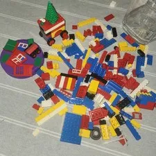Lego Lot . Tree, Flower, Windows Included With Lot Of Others