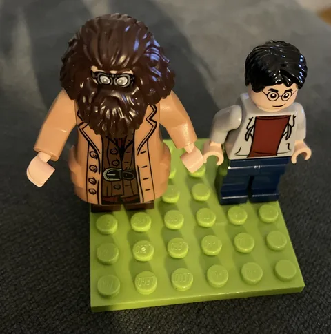 LEGO 76459 Harry Potter Rubeus Hagrid & Harry Potter Minifigures Authentic NEW