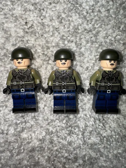 3x Brickmania LCVP Landing Craft Vehicle Personnel New