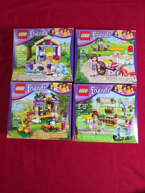 ▰▰ RETIRED ▰ 2014 ▰ 4 LEGO SETS ▰ Friends 41027 41029 41030 41031