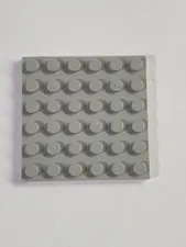 LEGO Parts ● Light Gray 6 x 6 ● # 3958 ● QTY 1