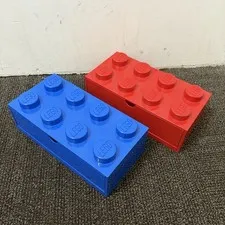 LEGO 8 Stud Storage Drawer Brick Box Lot Red Blue Organizer Room Copenhagen￼