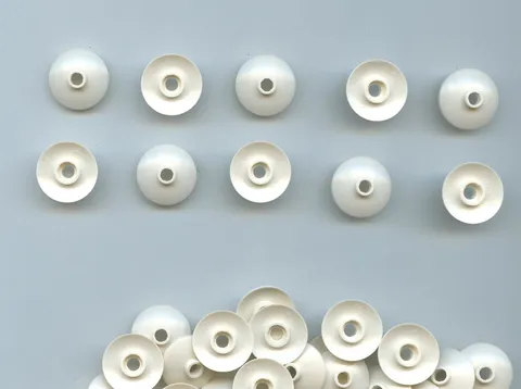 LEGO x 20 White Dish 2 x 2 Inverted Radar bulk lot space city
