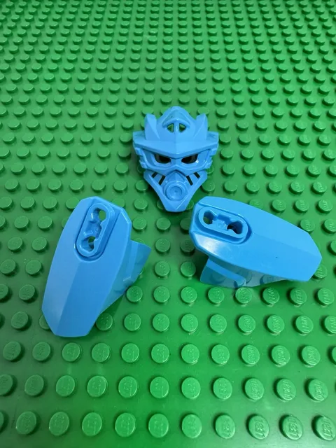 LEGO 70786 Gali Bionicle 19062 & 90639 - Dark Azure KANOHI Mask of Water & Armor