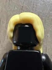 LEGO 37703 Light Bright Yellow Hair Female Long with Right Side Part
