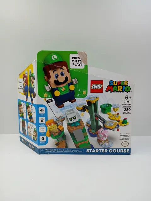 LEGO Super Mario Adventures with Luigi Starter Course 71387 Building Kit 280 pcs