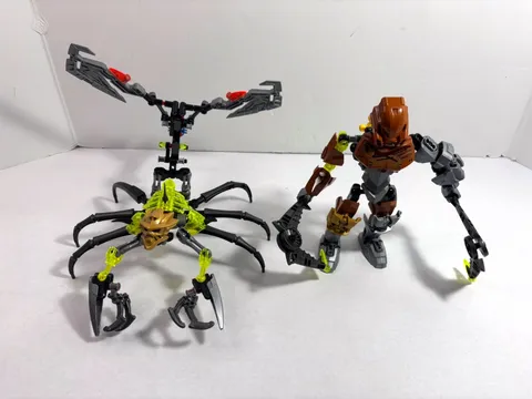 LEGO Bionicle: Pohatu Master of Stone 70785 (2015) + Skull Scorpio 70794