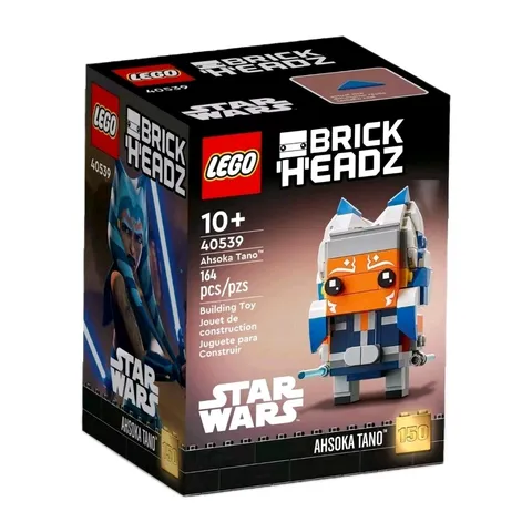 LEGO 40539 Ahsoka Tano BrickHeadz 150 Star Wars Sealed New GREAT DISPLAY GIFT 