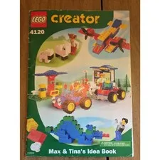LEGO 4120 Creator Set with Blue, Red, Yellow, Green Elements Released in 2001