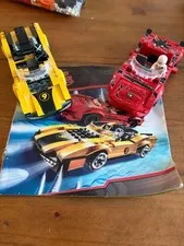LEGO Speed Racer: Racer X & Taejo Togokhan 8159 Complete w/ Manual & 2 Minifigs