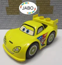 (T7/6) LEGO Duplo Cars car Jeff Gorvette