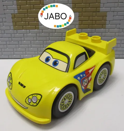 (T7/6) LEGO Duplo Cars car Jeff Gorvette