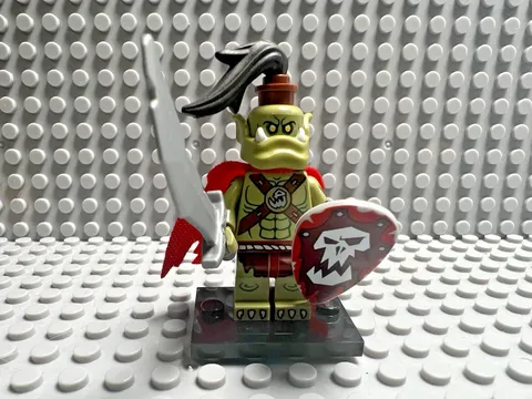 LEGO CMF Series 24 Minifigure - Orc - COL418 w/ stand and accessories