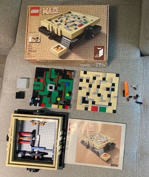 Lego Ideas Maze 21305 Pre-Owned Complete with Instructions/Box
