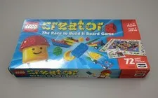 LEGO Creator The Race to Build It Board Game Incomplete Set