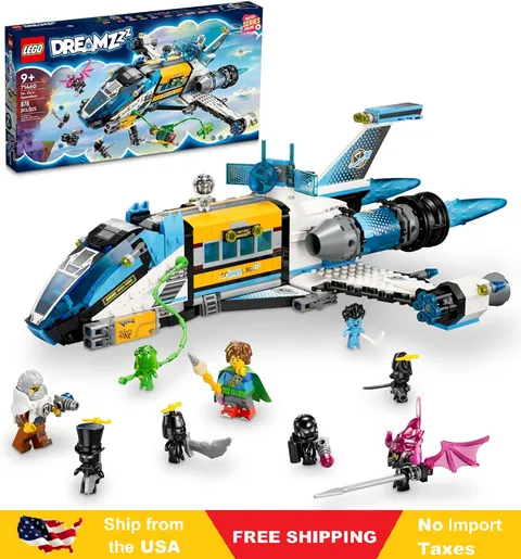 LEGO DREAMZzz Mr. Oz’s Spacebus 71460 Spaceship Toy Building Set, Christmas Toy 