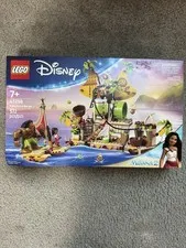 LEGO Disney Moana 2 Kakamora Barge Boat 43258 New 572 Pcs Building Set