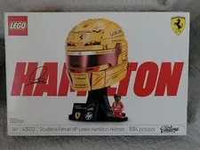 Lego Editions 43022 Scuderia Ferrari HP Lewis Hamilton Helmet 884 pcs Sealed