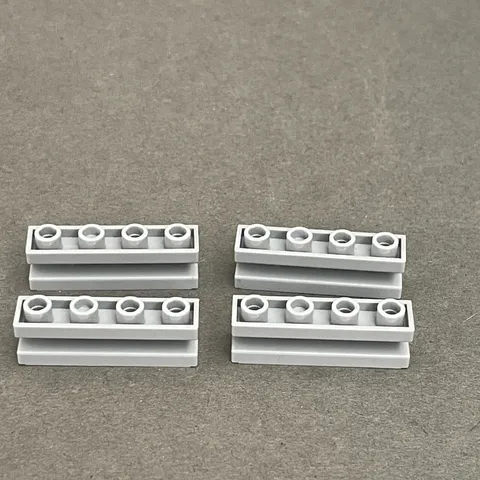 Lego 2653 Light Blue Gray Replacement Parts Pieces Lot of 4