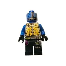 Lego Space UFO Droid Blue techdroid 1 Minifigure 3012 6818 6829 6975 4305