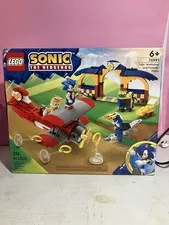 LEGO Sonic 76991 Tails' Workshop & Tornado Plane 376pcs Complete Set New Sealed 