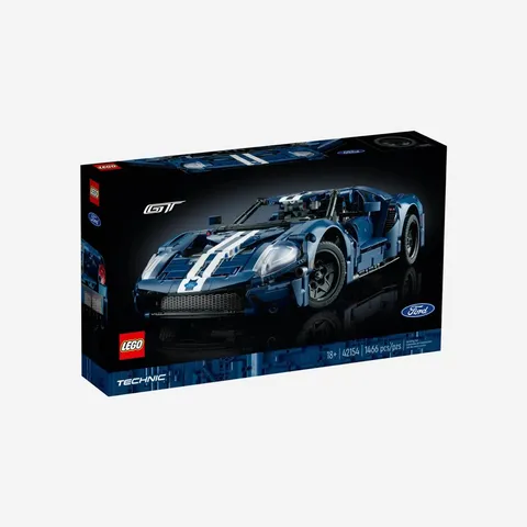 Lego 42154 2022 Ford GT Technic Building Set Collectible Model Car Display