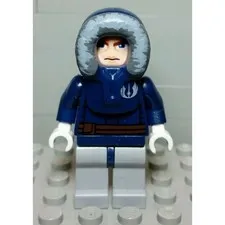 LEGO Star Wars Anakin Skywalker Minifigure Parka Cold Weather Gear Clone Wars