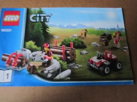 Lego City Building Instructions Instruction 60021/1