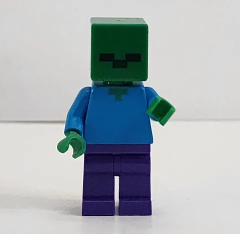 LEGO Minifigure Minecraft Zombie Dark Purple Legs