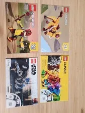 LEGO Instruction Manuals Lot CREATOR CLASSIC STAR WARS MARVEL AVENGERS