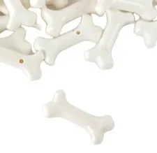 100 Pieces Lot LEGO® Minifigure Utensil 93160 SMALL BONE White
