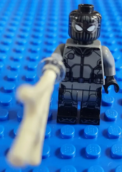 Spider-Man Stealth Suit Lego Marvel Superheroes Minifigure