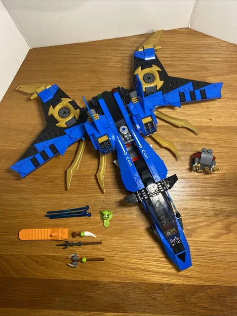 LEGO Set 70668 Ninjago:  Jay's Storm Fighter  Near Complete No Instructions