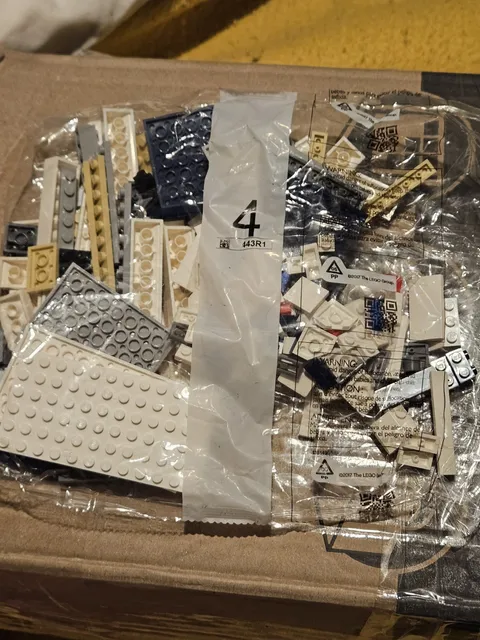 LEGO Star Wars R2-D2 75308 Bag 4 Parts White Pieces Replacement  